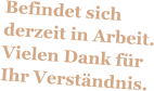 Befindet sich derzeit in Arbeit. Vielen Dank für Ihr Verständnis.